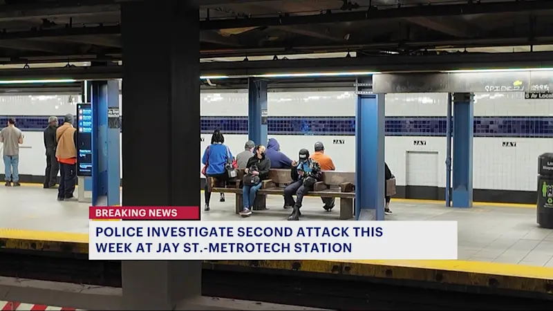 Story image: Another man attacked at Jay Street station days after deadly subway assault