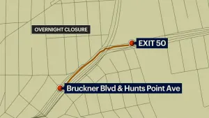 DOT: Part of Bruckner Expressway to close starting Wednesday night