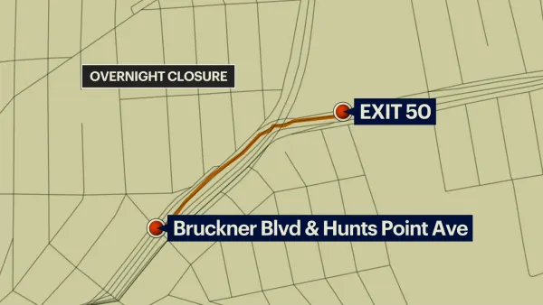 DOT: Part of Bruckner Expressway to close starting Wednesday night