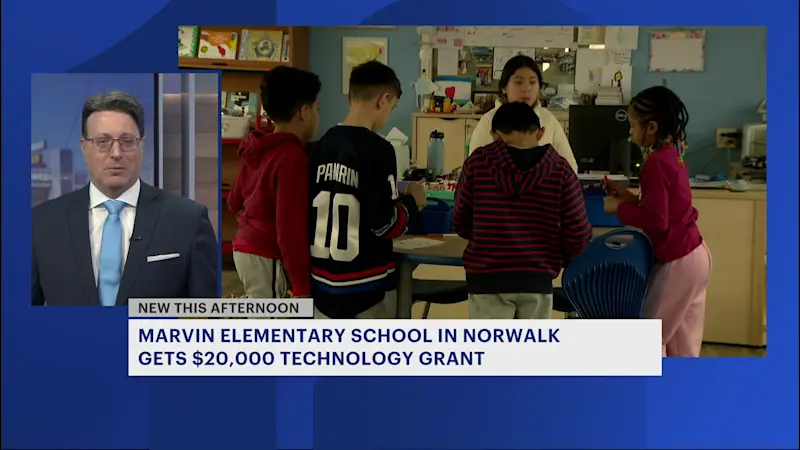 Story image: Norwalk school gets $20,000 technology grant