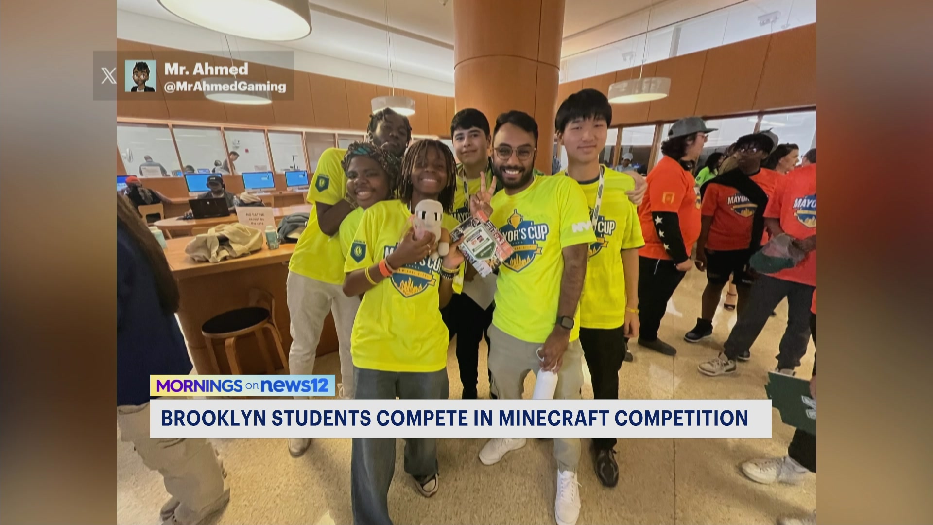 News 12 | Brooklyn | John Dewey High School Students Compete In The ...
