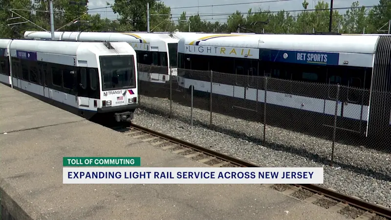 Story image: Toll of Commuting: NJ light rail expansion projects hitting roadblocks