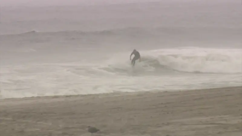 Story image: Hurricane Erin triggers swim bans, restrictions at South Shore beaches