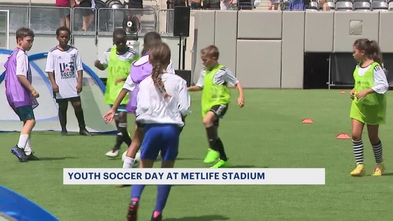 Story image: MetLife Stadium hosts Youth Soccer Day ahead of 2026 FIFA World Cup