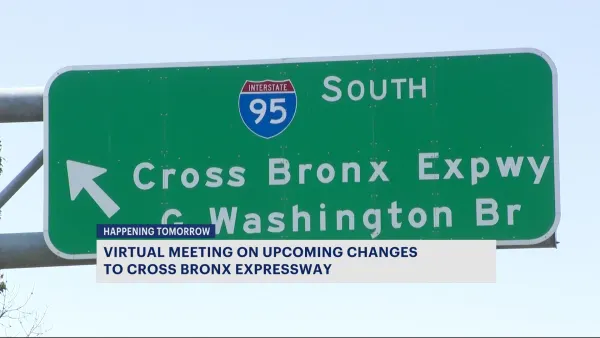 DOT to hold public meetings on upcoming changes to the Cross Bronx Expressway. Find out how to join.