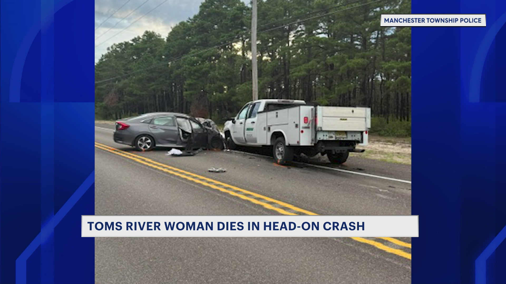 Manchester Township car crash leaves woman dead