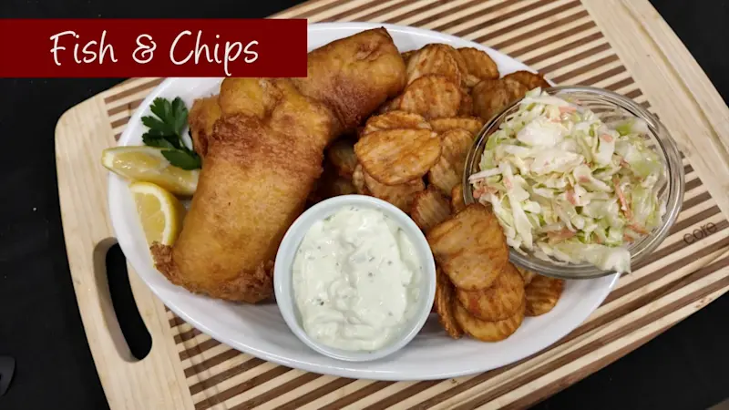 Story image: What's Cooking: Uncle Giuseppe's Marketplace's Fish and Chips