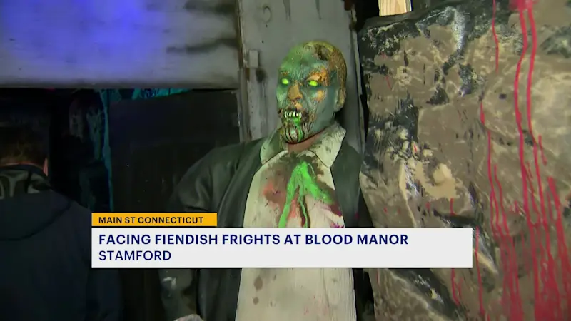 Story image: Blood Manor returns to Stamford Town Center for Halloween scares