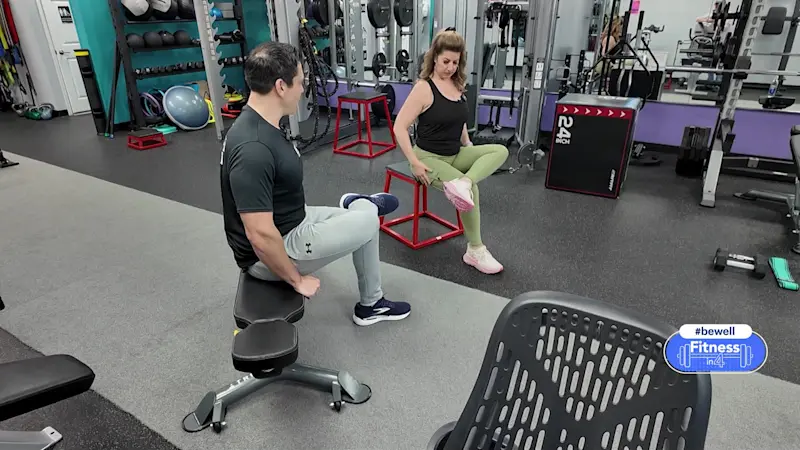 Story image: Fitness in 4: Energizing workout you can do from your desk