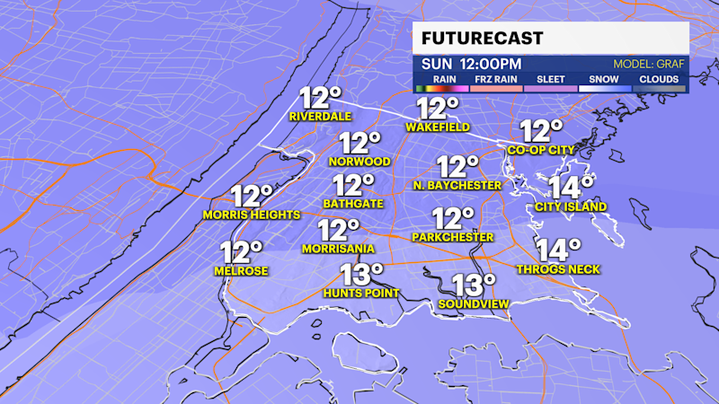 Story image: STORM WATCH: High-impact winter storm hits The Bronx today