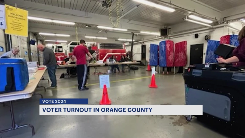 Story image: Vote 2024: Orange County sees large voter turnout on Election Day