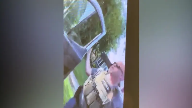 Story image: U.S. citizen claims civil rights were violated during ICE traffic stop in Westbury
