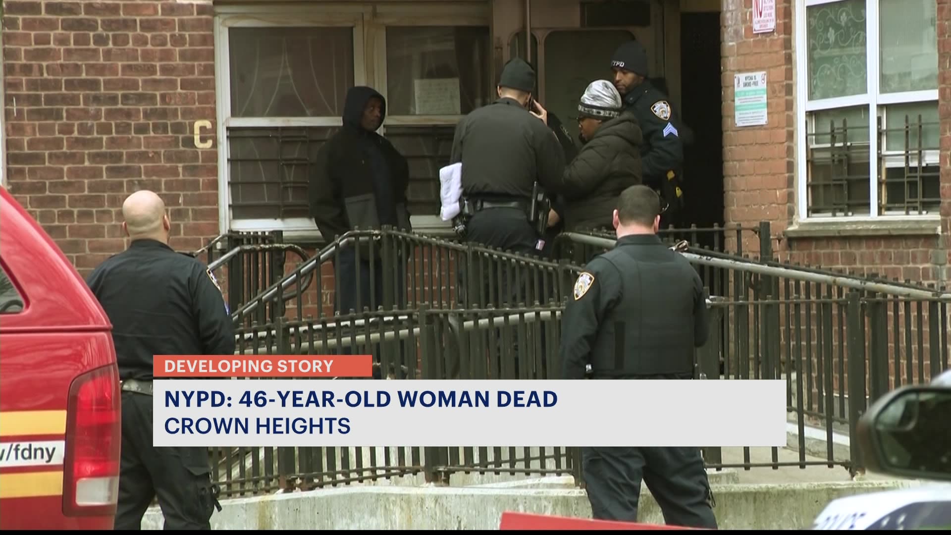 纽约警察局：克朗高地公寓发现一名女子死亡