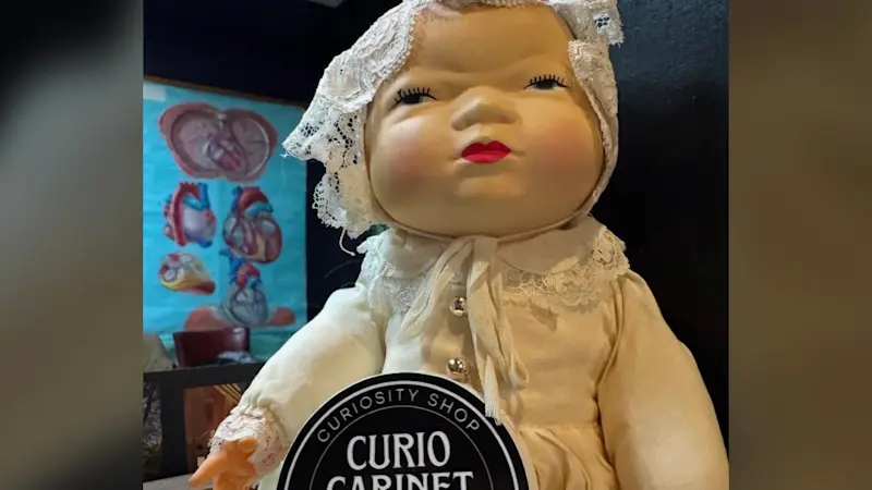 Story image: Searching for Agnes: Poughkeepsie shop owner looks for the special, creepy doll she accidentally sold