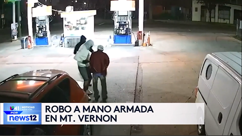 Story image: Univision 41 News Brief: Robo a mano armada en Mt. Vernon