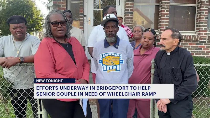 Story image: Wheelchair ramp fundraiser aims to give Bridgeport man his independence back