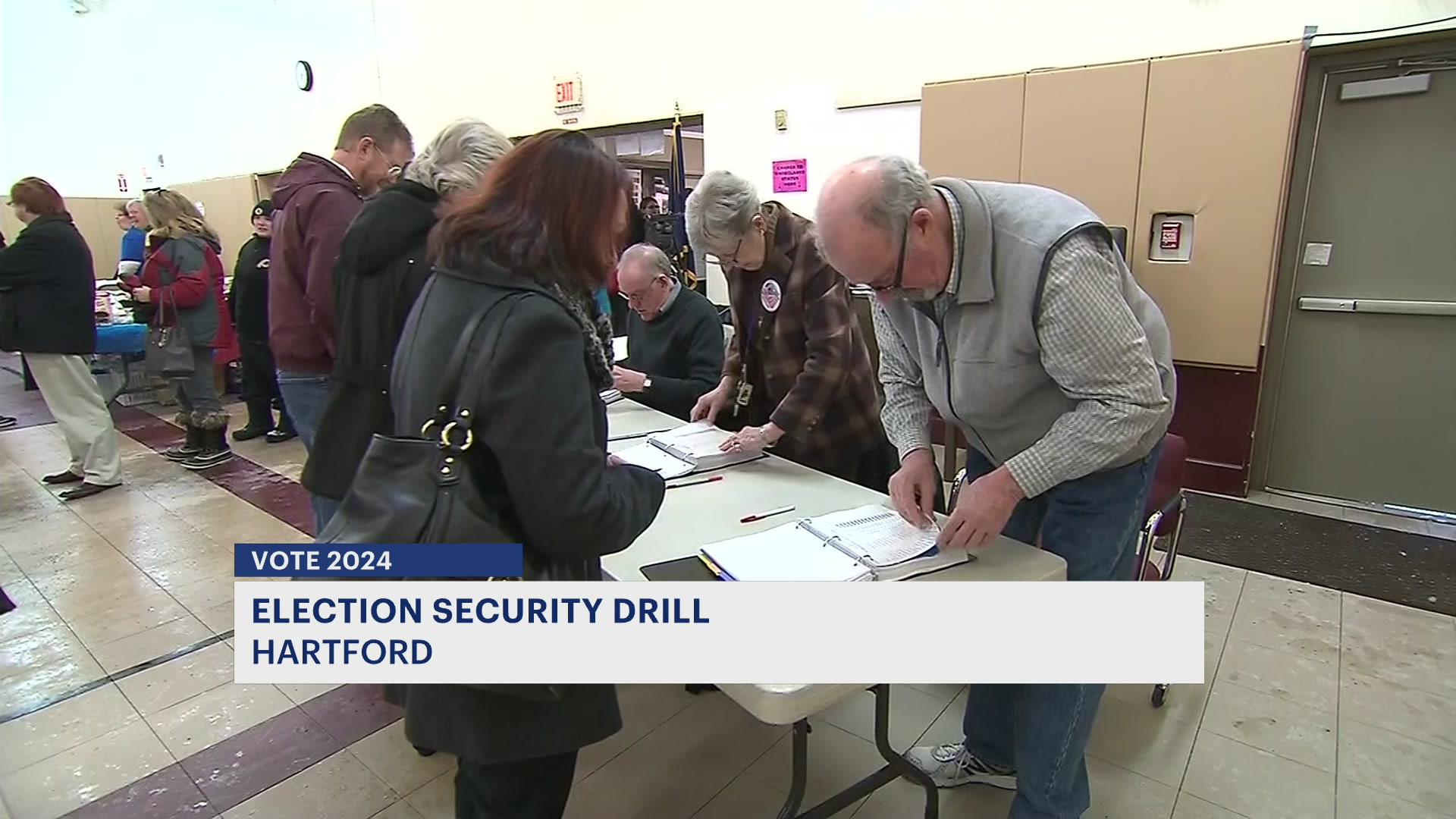 News 12 | Connecticut | Election Security Drills Focus On ...