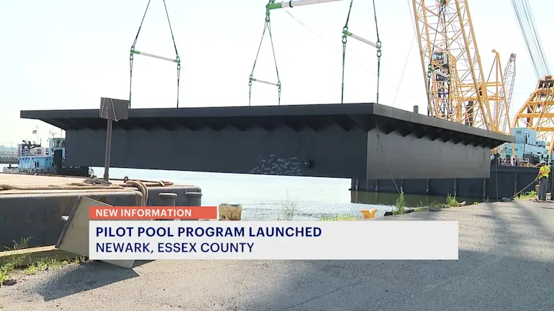 Story image: New Jersey plays role in bringing future swimming to the East River