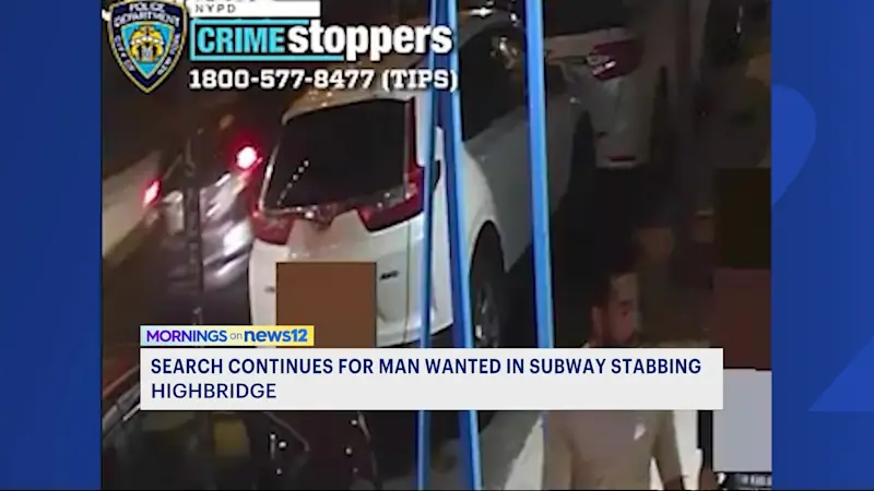 Story image: Police release photos of attacker in Highbridge subway stabbing