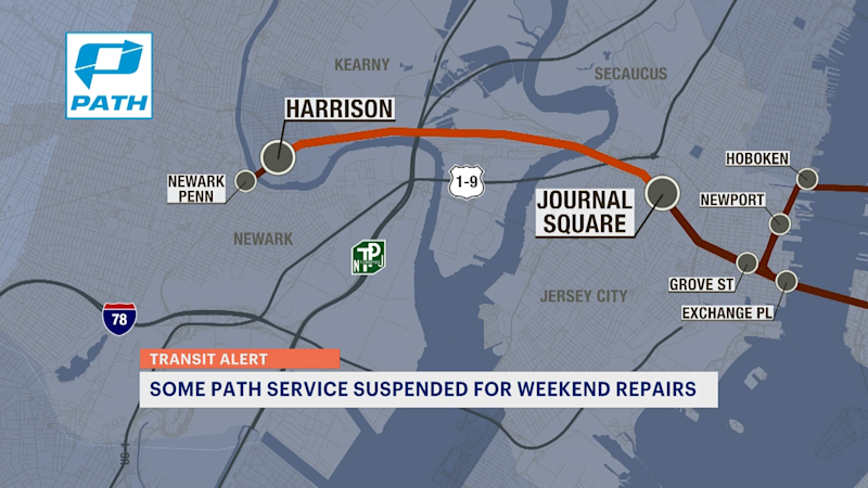 Story image: PATH service resumes after weekend track repair