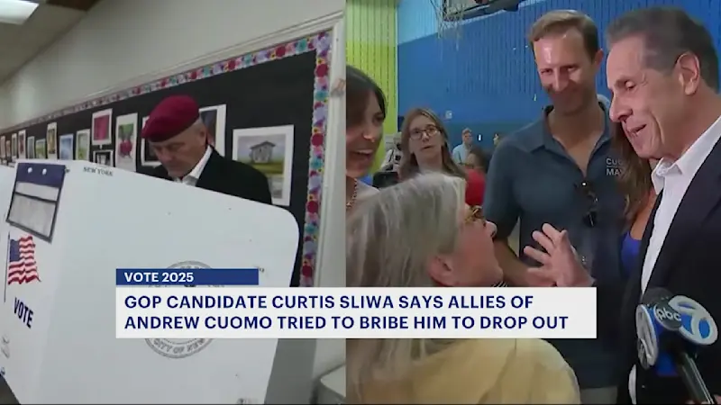 Story image: 'Millions of dollars': Sliwa claims Cuomo allies attempted to bribe him to quit mayoral race