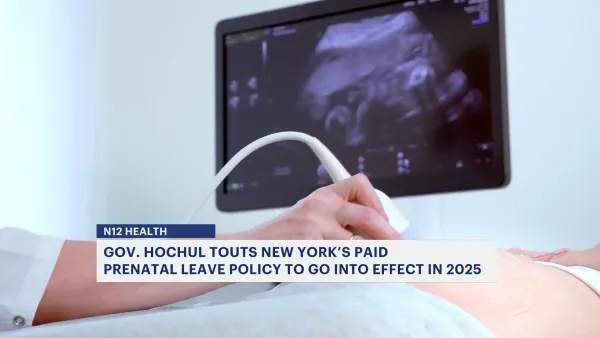 Gov. Hochul: Paid prenatal leave policy to go into effect in 2025