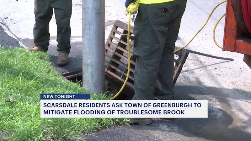 Story image: Scarsdale residents renew push to mitigate Troublesome Brook flooding