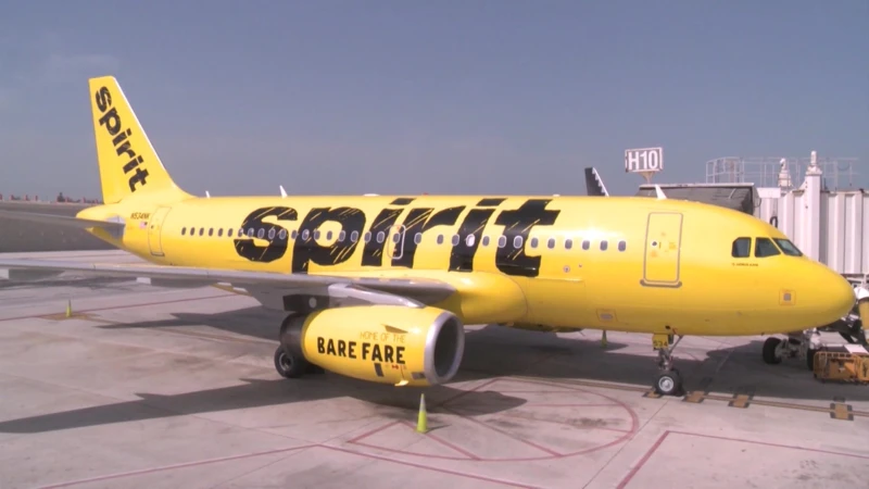 Story image: Spirit Airlines plan to cut staff, fleet in Atlantic City