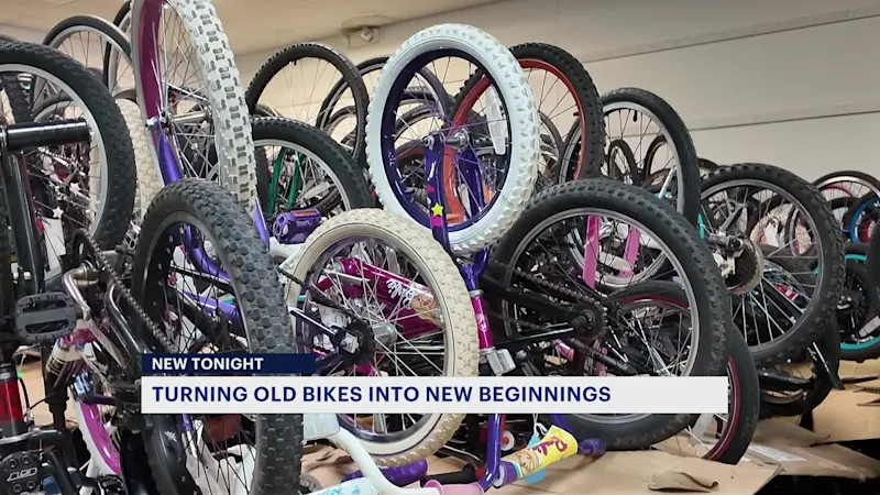 Story image: Bike Exchange in Mercer County gives old bicycles new life while supporting local youth