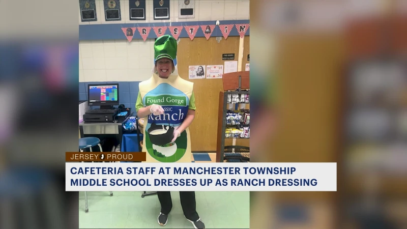 Story image: Jersey Proud: Middle school cafeteria staff quell student ranch dressing revolt