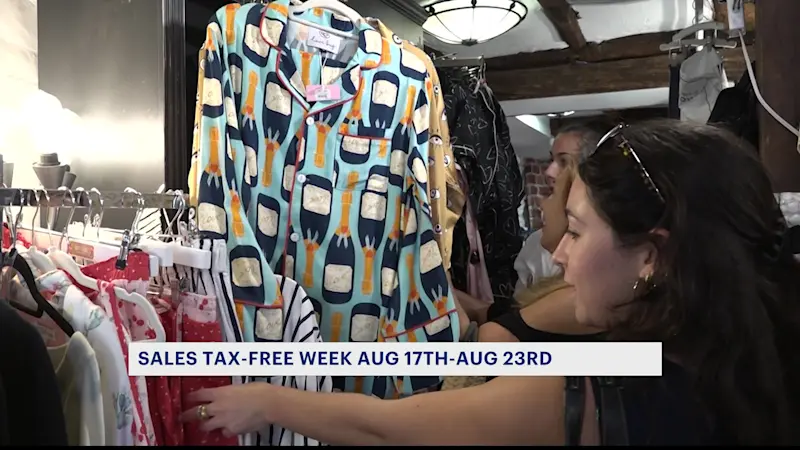 Story image: 'Absolutely amazing.' Consumers rejoice as 'Sales Tax-Free' week returns Aug. 17