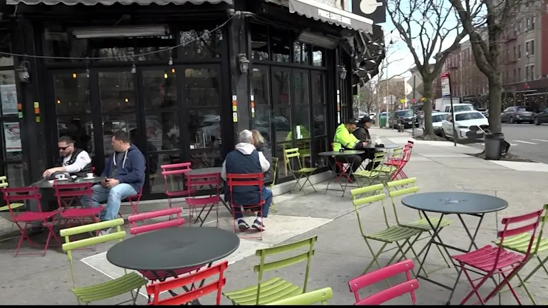 Story image: NYC DOT cuts red tape, allows restaurants with roadway dining to operate hassle-free