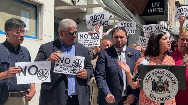 Bay Ridge residents rallying against opening of new cannabis dispensary