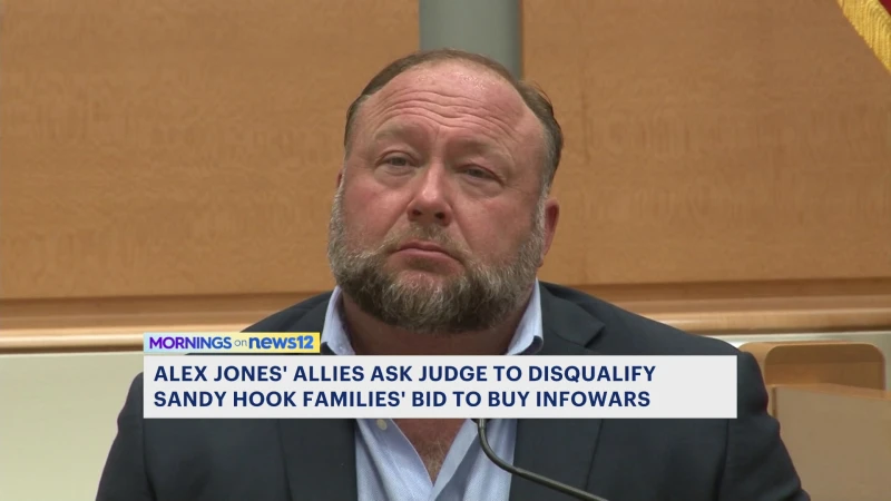 Story image: Alex Jones seeks to disqualify The Onion's auction bid on Infowars