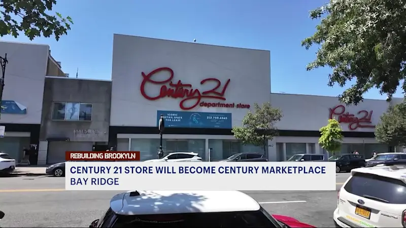Story image: Shuttered Century 21 in Bay Ridge to become Century Marketplace, a shopping destination to help boost area business