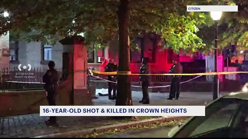Story image: 16-year-old from The Bronx fatally shot in Crown Heights