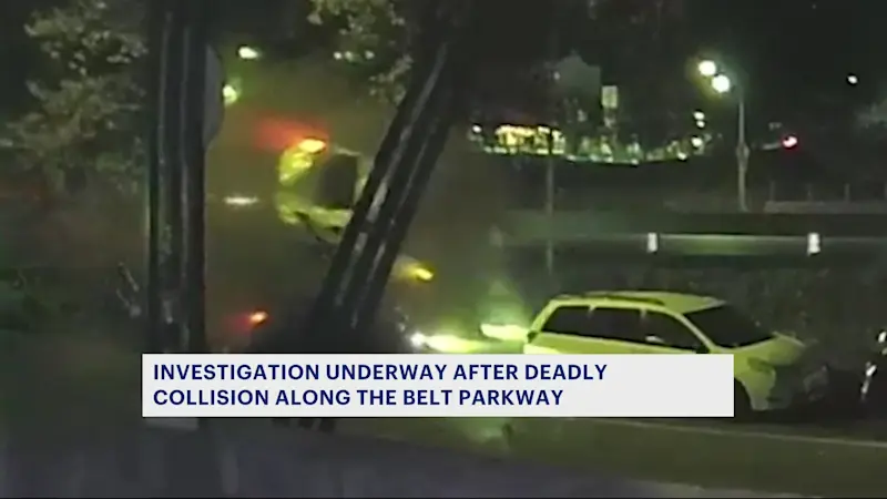Story image: Two men killed in Sheepshead Bay crash; driver still on the run