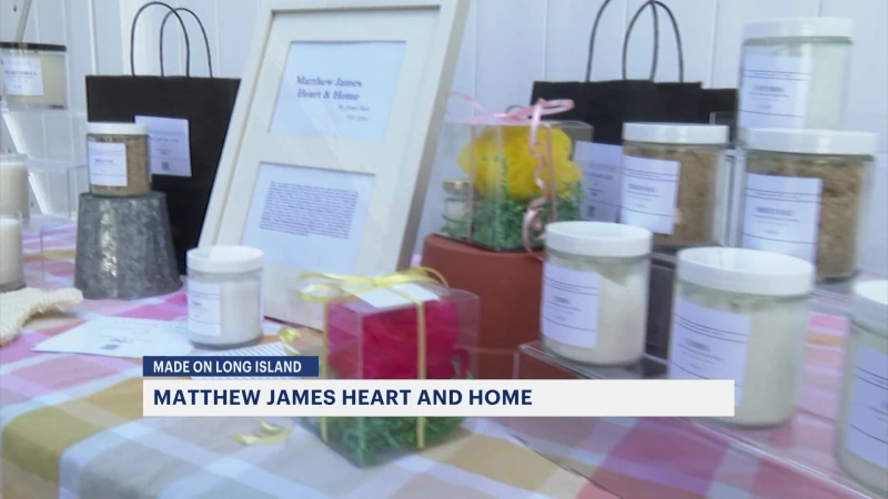 Story image: Made on Long Island: Matthew James Heart and Home in Levittown