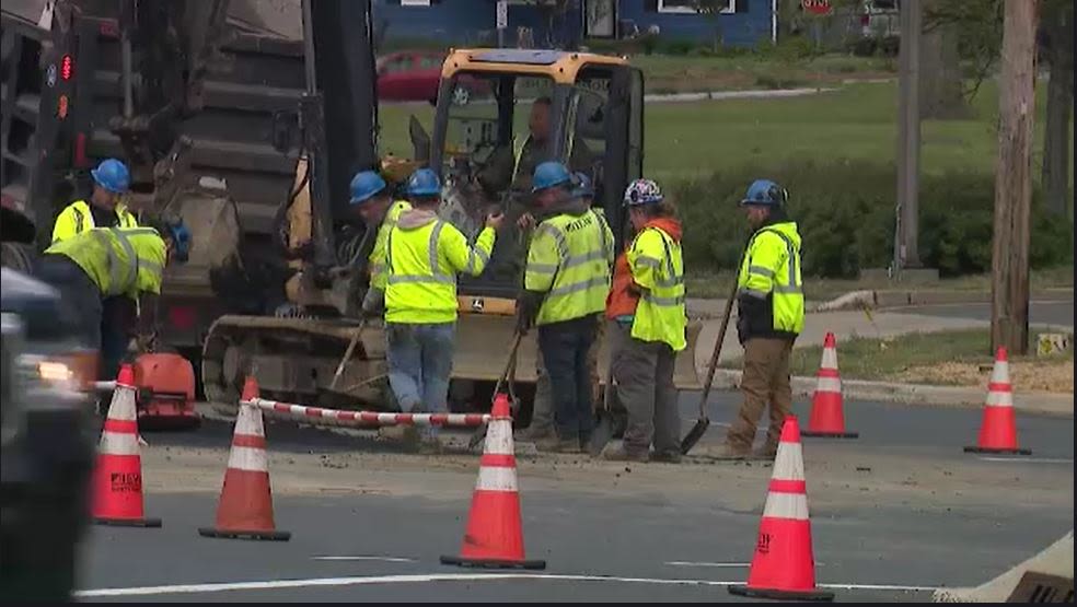 Route 37 reopens after sinkhole develops in Toms River