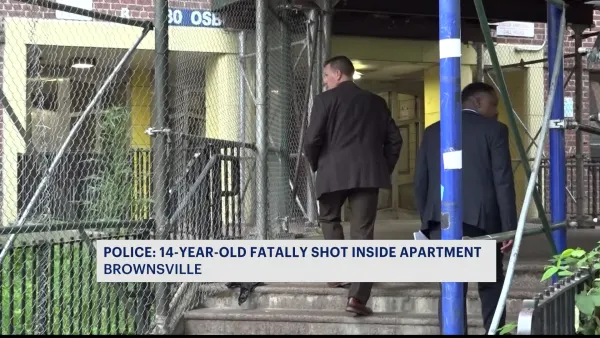 NYPD: 14-year-old boy fatally shot inside Brownsville apartment