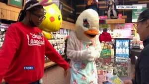 Egg-citing Easter egg hunt at Stew Leonard's in Yonkers