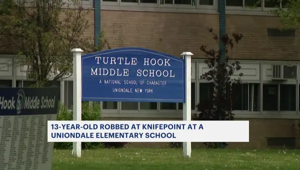 Police: 13-year-old robbed at knifepoint on soccer field of Turtle Hook Middle School