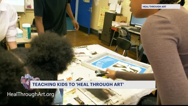 Brooklyn man aims to help kids believe in themselves with Healing Through Art program 