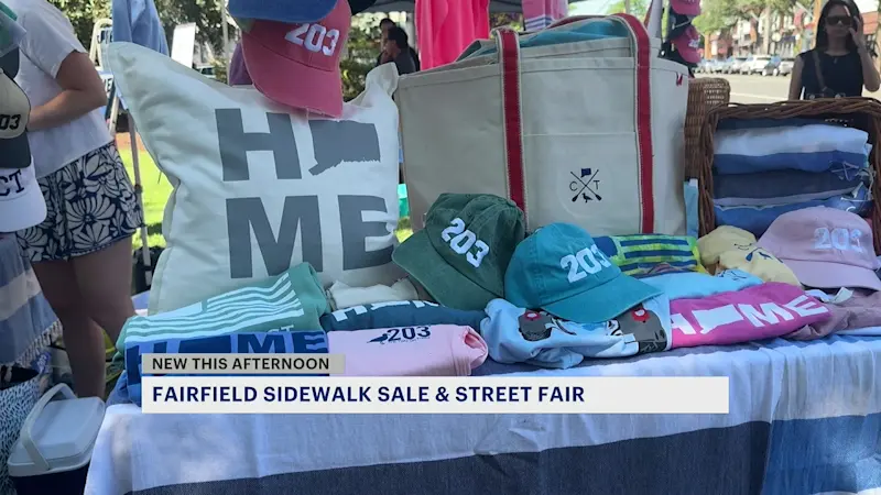 Story image: Fairfield's annual Sidewalk Sale and Street Fair showcases local businesses 