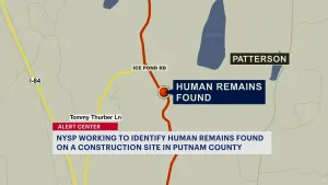 Human remains found at construction site in Putnam County