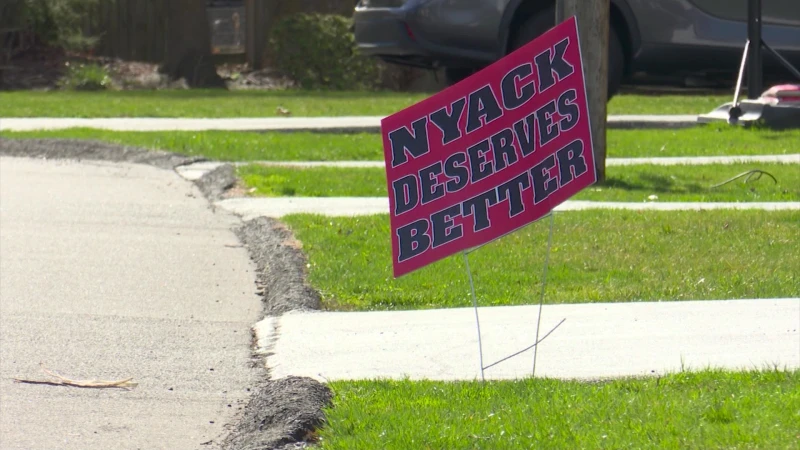 Story image: 'Nyack Deserves Better' lawn signs put school district in spotlight as unions negotiate contracts