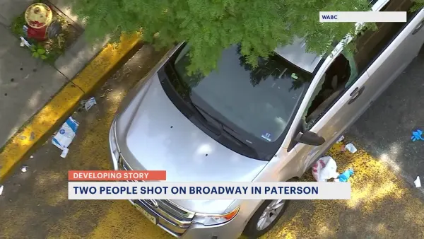 Prosecutors: 2 people shot in Paterson near Broadway and Main Street