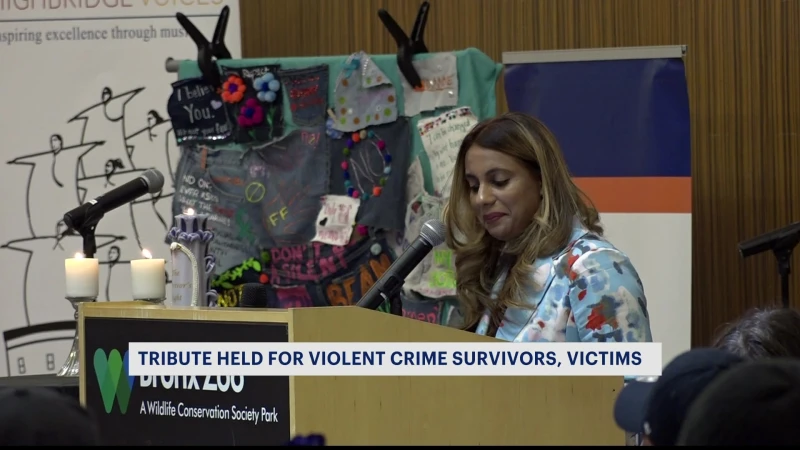 Story image: Tribute held for survivors and victims of high-profile violent Bronx crimes