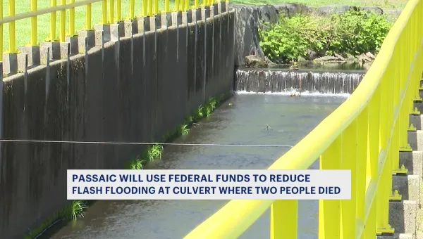 Passaic to get $1.6M in federal funds to reduce flash flooding where 2 people died