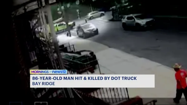 NYPD identifies 86-year-old man fatally struck by DOT truck in Bay Ridge